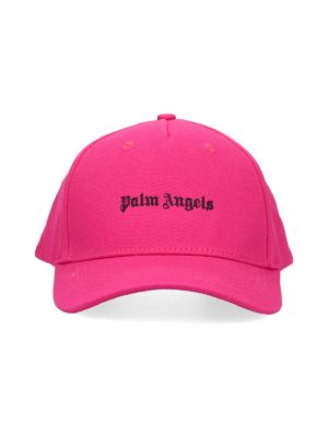Casquette à imprimé Palm Angels rose