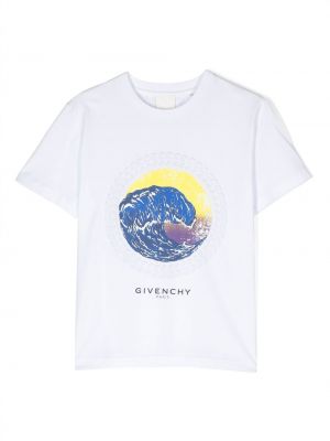 T-shirt för tjejer Givenchy Kids vit