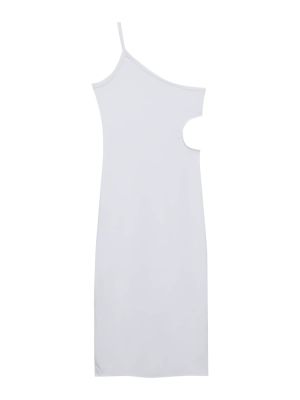Midi haljina Pull&bear bijela
