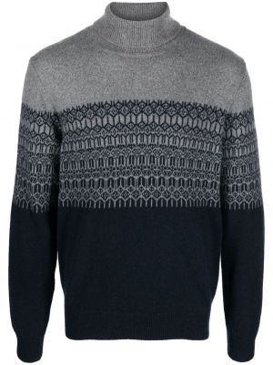 Кашмирен пуловер Corneliani сиво