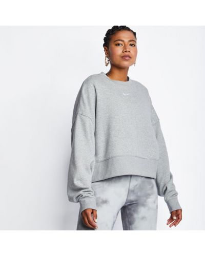 Sweat col rond Nike gris