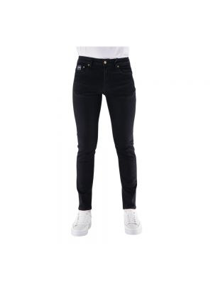 Jeansy skinny slim fit Versace Jeans Couture czarne