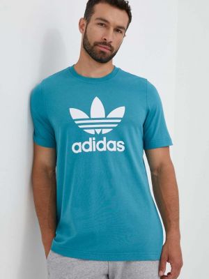 Bavlněné tričko s potiskem Adidas Originals