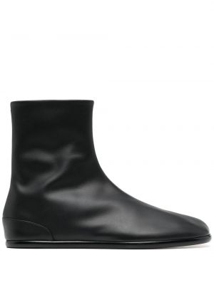 Ankle boots ohne absatz Maison Margiela schwarz