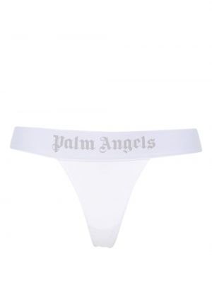 Kalhotky string jersey Palm Angels bílé