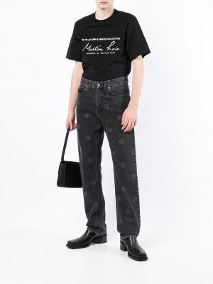 Straight jeans mit print Martine Rose