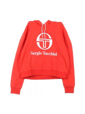 Bluza z kapturem Sergio Tacchini czerwona