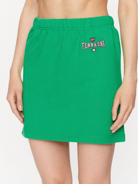 Спортивная юбка Chiara Ferragni зеленая