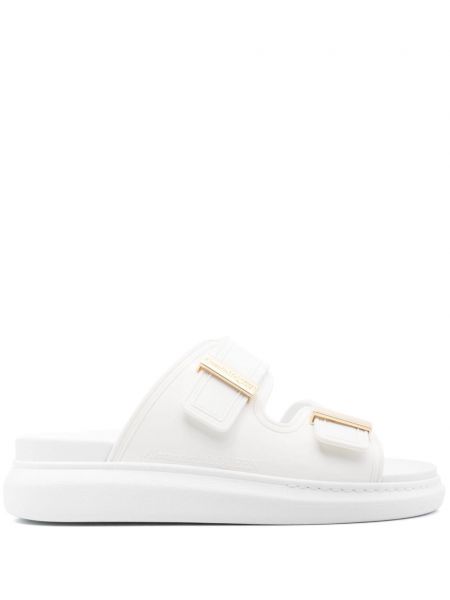 Sandaler med plateau Alexander Mcqueen hvid