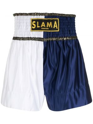 Pantalones cortos deportivos Amir Slama azul