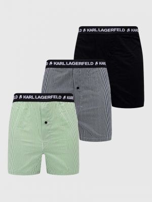 Karl Lagerfeld pamut boxeralsó sötétkék