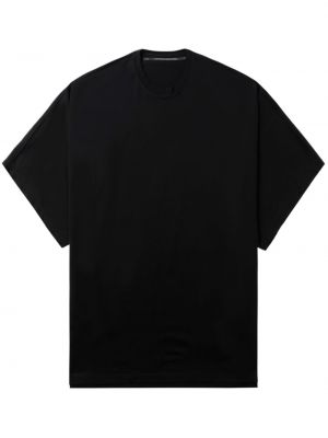 Βαμβακερή μπλούζα Julius μαύρο