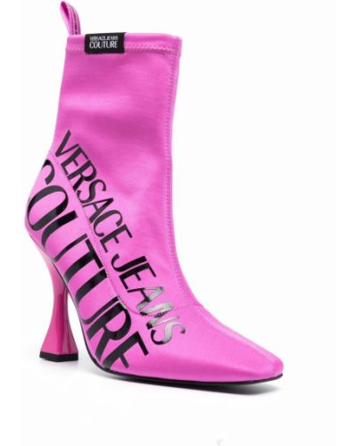 Botines Versace Jeans Couture rosa