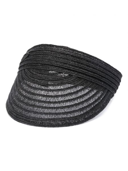 Kepurė su snapeliu Borsalino juoda