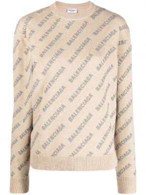 Sweter Balenciaga - Beżowy