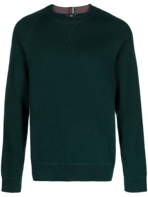 Μάλλινος πουλόβερ από μαλλί merino Ps Paul Smith πράσινο