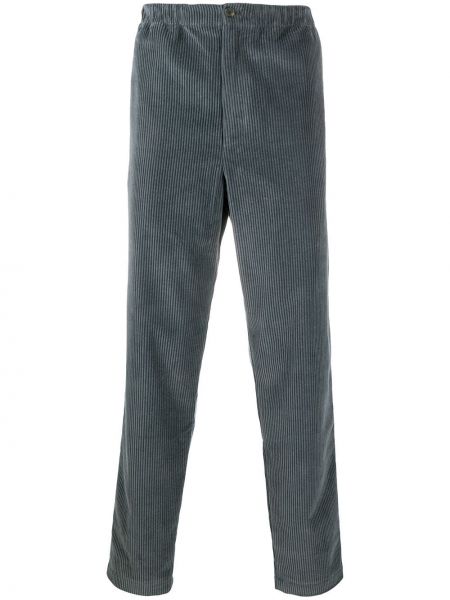 Pantalones rectos de pana Kenzo gris