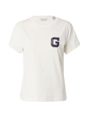 Бежевая рубашка Gant
