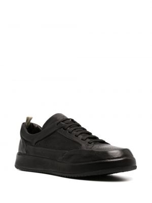 Leder sneaker Officine Creative schwarz