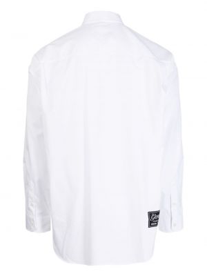 Chemise en coton avec applique Izzue blanc
