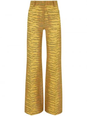 Παντελόνι με σχέδιο με ρίγες τίγρη Victoria Beckham