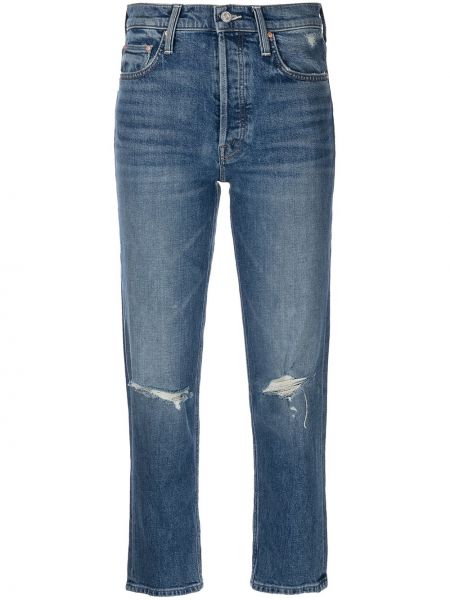 High waist jeans Mother blau