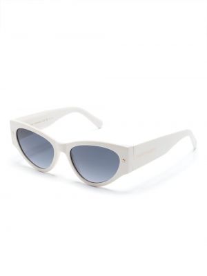 Sluneční brýle s přechodem barev Chiara Ferragni bílé