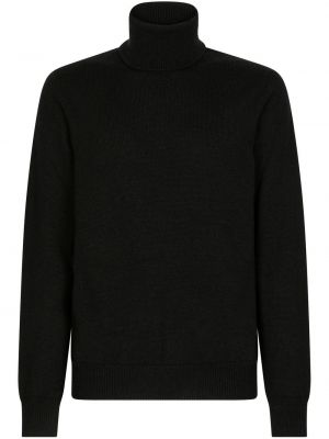 Kašmírový svetr Dolce & Gabbana černý