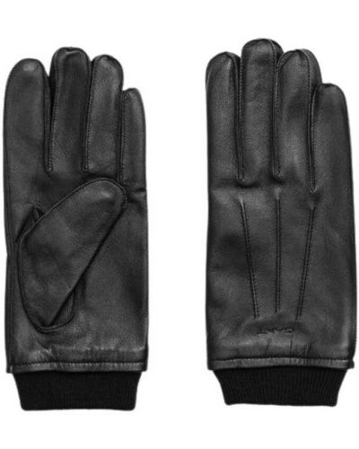 Rękawiczki Gant, сzarny