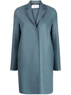 Μάλλινο παλτό Harris Wharf London μπλε