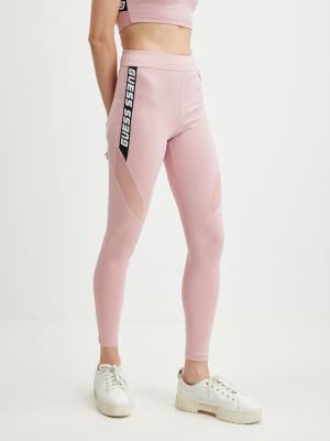 Спортни панталони Guess розово