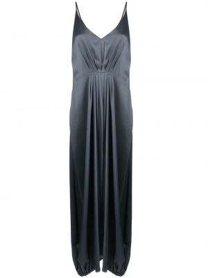 Копринена сатенена вечерна рокля Giorgio Armani