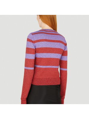 Sweter Paco Rabanne czerwony