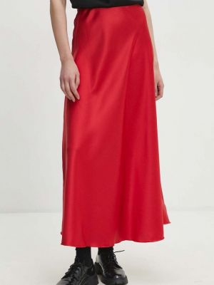 Midi suknja Answear Lab crvena