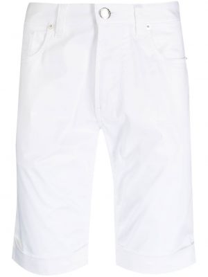 Bermuda kratke hlače Emporio Armani bela