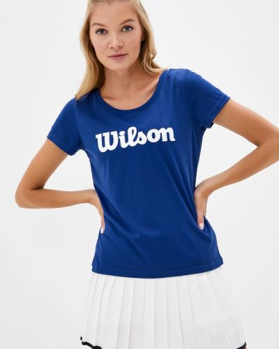 Футболка спортивная Wilson - Синий