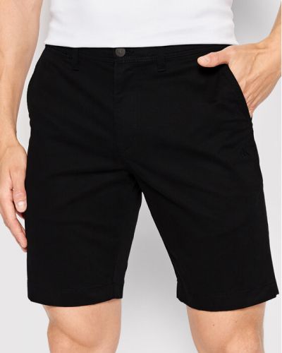 Shorts en jean slim Calvin Klein Jeans noir
