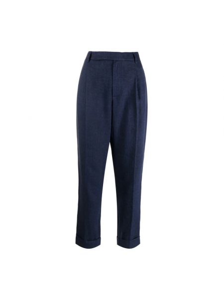 Niebieskie proste spodnie Ralph Lauren