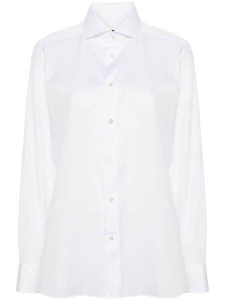 Риза Zegna бяло