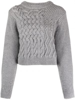 Вълнен пуловер Cecilie Bahnsen сиво