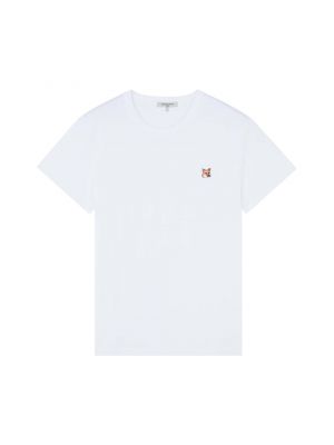 Классическая футболка Maison Kitsuné белая