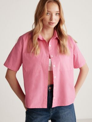Košile relaxed fit Grimelange růžová