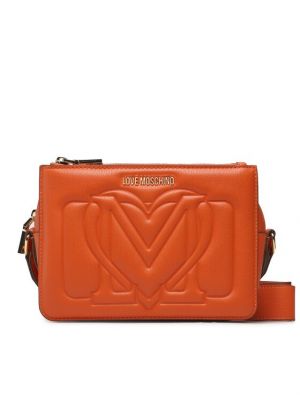 Чанта през рамо Love Moschino оранжево