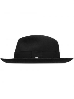 Vilnonis kepurė Saint Laurent juoda