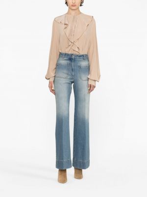 Jeans ausgestellt mit spikes Victoria Beckham