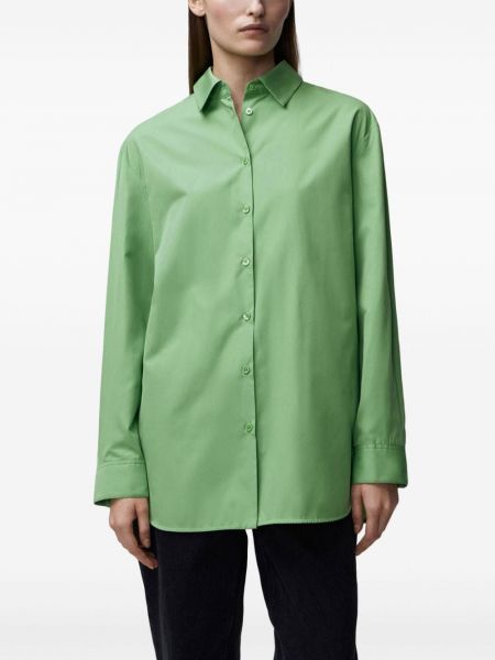Bavlněná košile s knoflíky 12 Storeez zelená