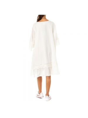 Mini vestido La Martina blanco