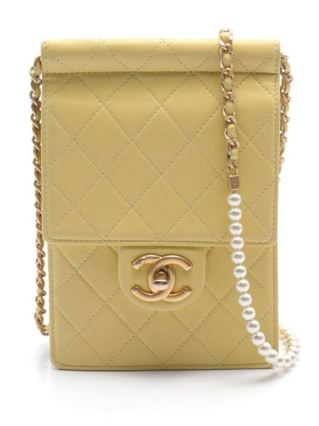 Мини чанта с перли Chanel Pre-owned
