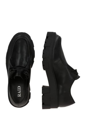 Ниски обувки с връзки Raid черно