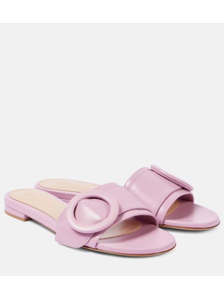 Slides di pelle Gianvito Rossi